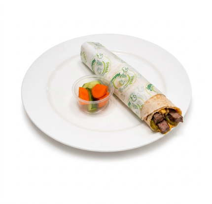 Classic Tanour Meat Tortilla Shawarma